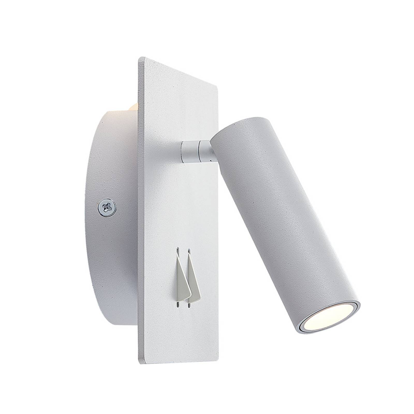 Lucande Magya LED-Wandleuchte weiß 2-fl. quadrat günstig online kaufen