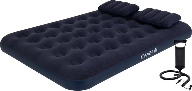 Avenli Luftbett Campingbett mit Pumpe aufblasbar 191x137x22 cm, (Luftmatrat günstig online kaufen