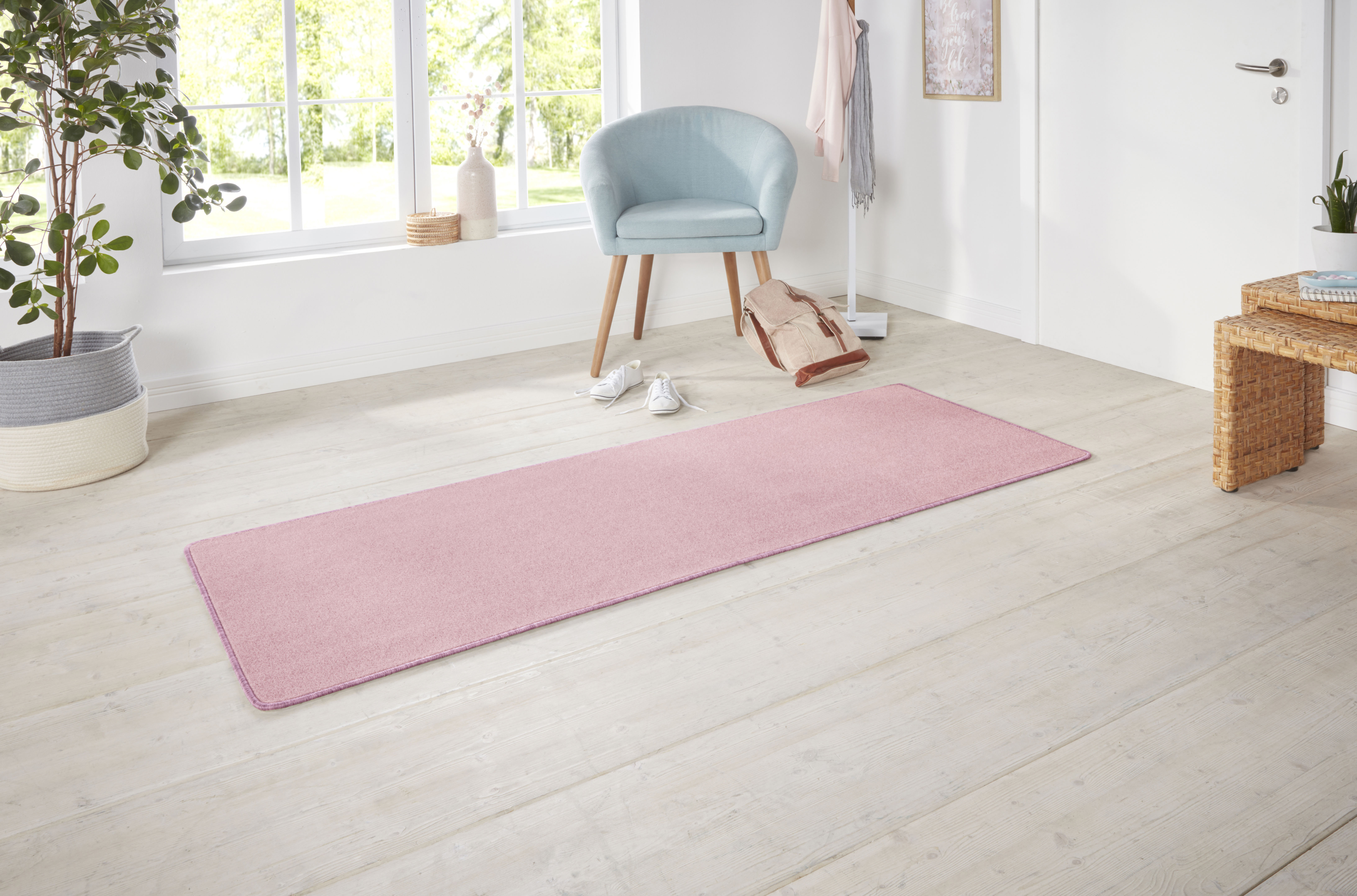 HANSE Home Teppich »Shashi«, rechteckig, 8,5 mm Höhe, Kurzflor, Unifarben, günstig online kaufen