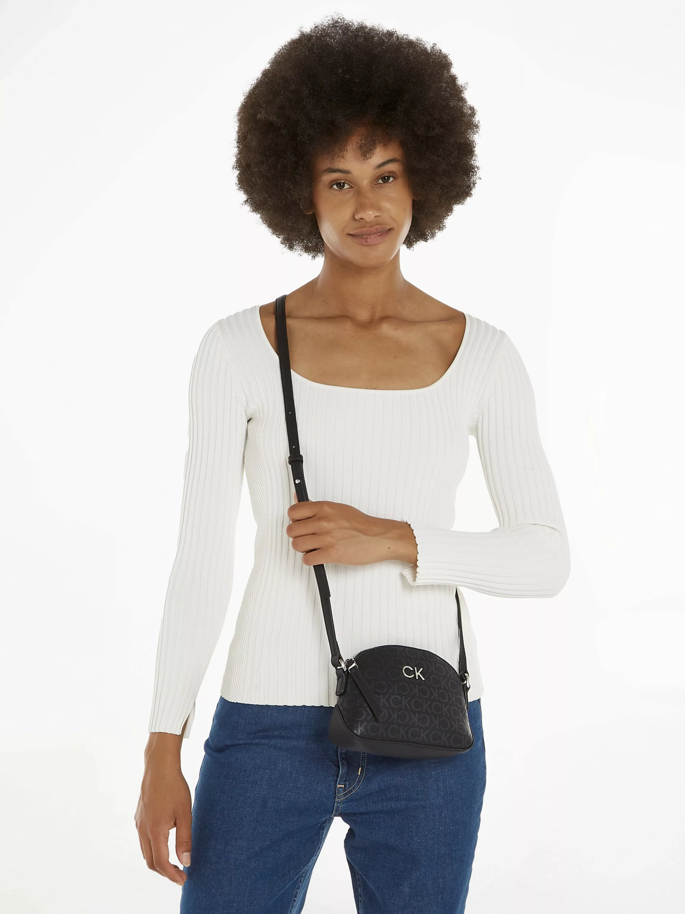 Calvin Klein Mini Bag "CK DAILY SMALL DOME EPI MONO", Handtasche Damen Tasc günstig online kaufen