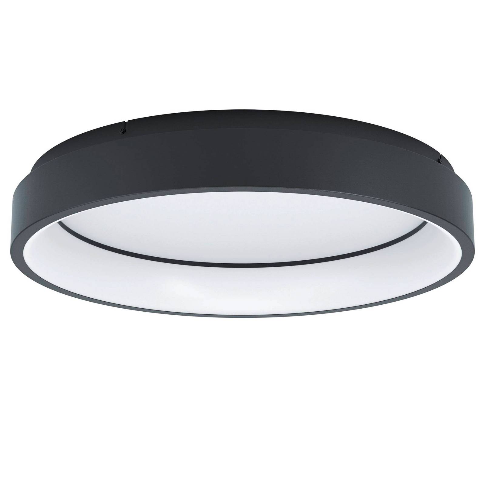 Eglo LED-Deckenleuchte Marghera-Z 4-flammig Weiß Schwarz günstig online kaufen