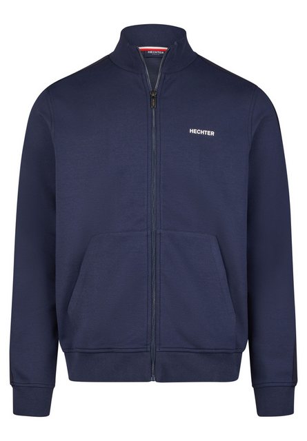 HECHTER PARIS Sweatjacke mit HECHTER-Logoprint auf der Brust günstig online kaufen