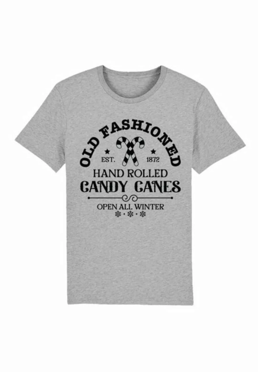 F4NT4STIC T-Shirt Cany Canes Retro Weihnachts Sign Premium Qualität günstig online kaufen