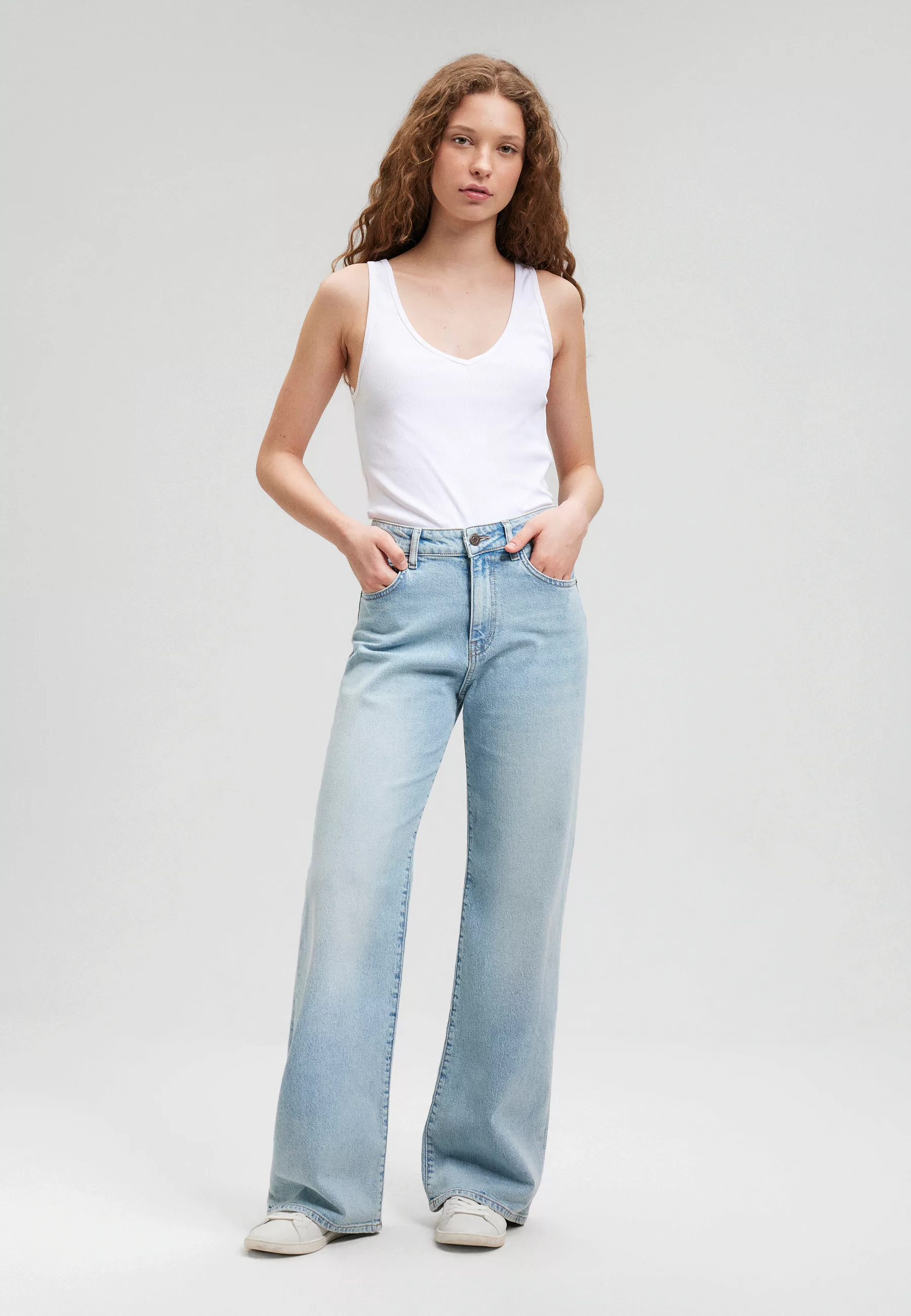 Mavi Loose-fit-Jeans "MALIBU", Loose Wide Leg Jeans günstig online kaufen