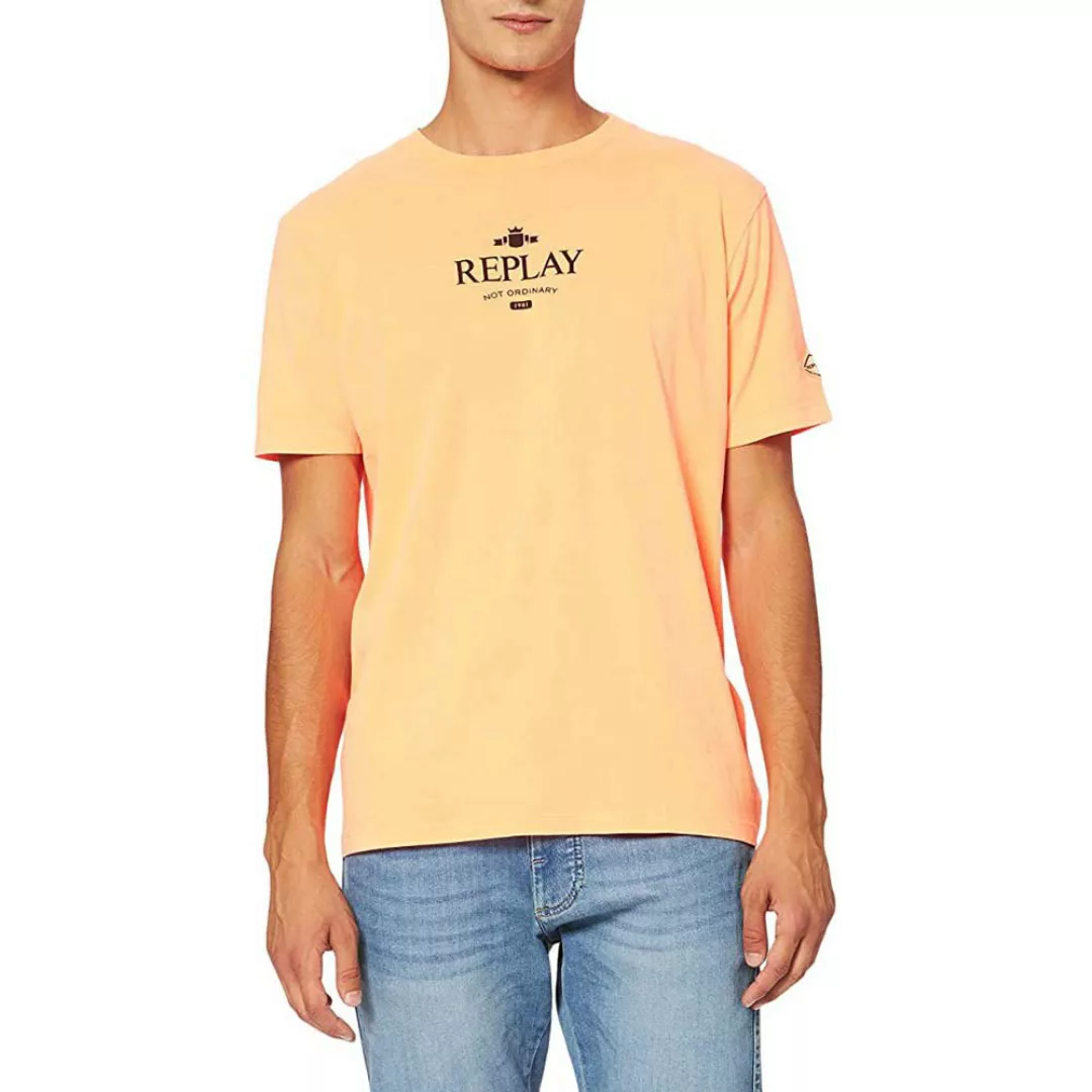 Replay M3491.000.22662g T-shirt XS Neon Orange günstig online kaufen