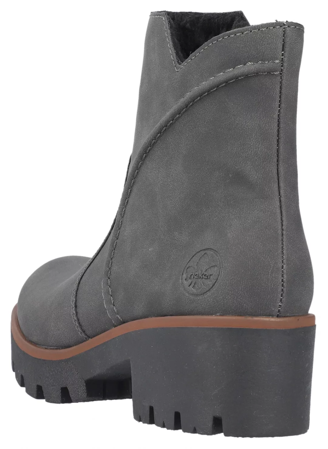 Rieker Stiefelette Damen grau günstig online kaufen