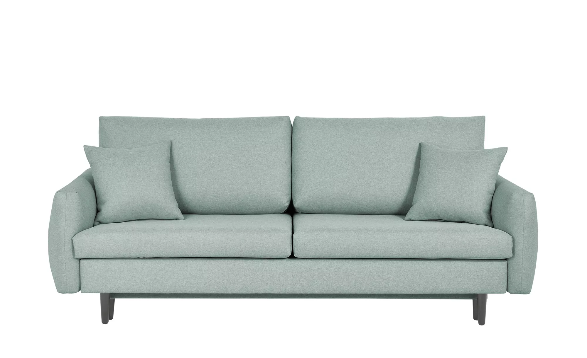 Schlafsofa - blau - 232 cm - 102 cm - 91 cm - Polstermöbel > Sofas > 3-Sitz günstig online kaufen