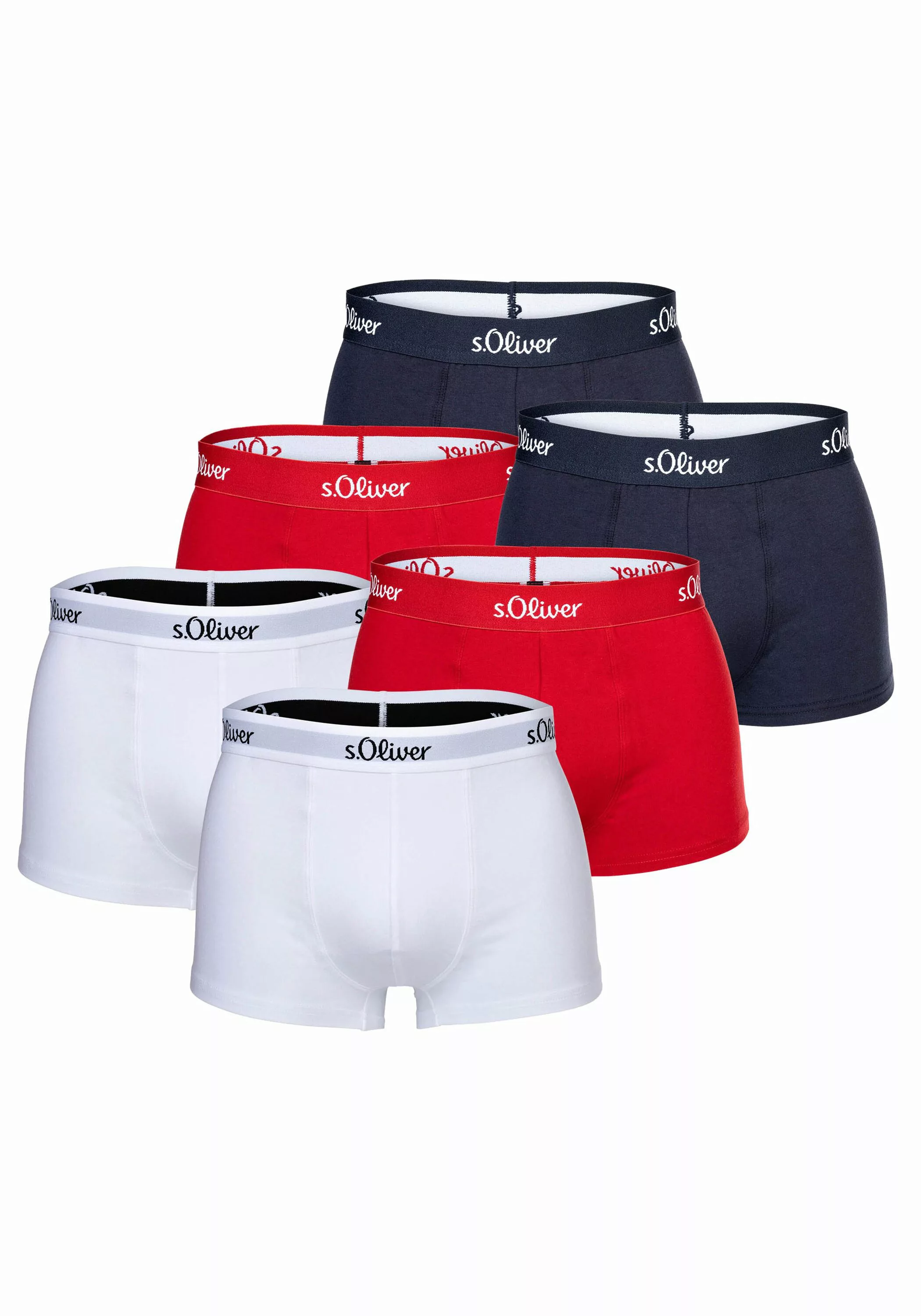 s.Oliver Boxershorts "Boxershort 6er Pack" günstig online kaufen