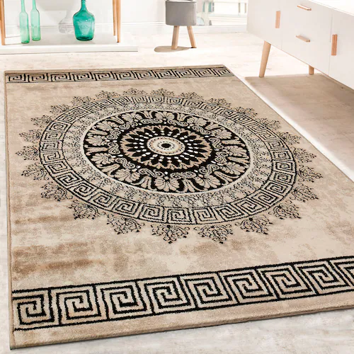 Paco Home Teppich »Tibesti 081«, rechteckig, 15 mm Höhe, Kurzflor, Mandala günstig online kaufen