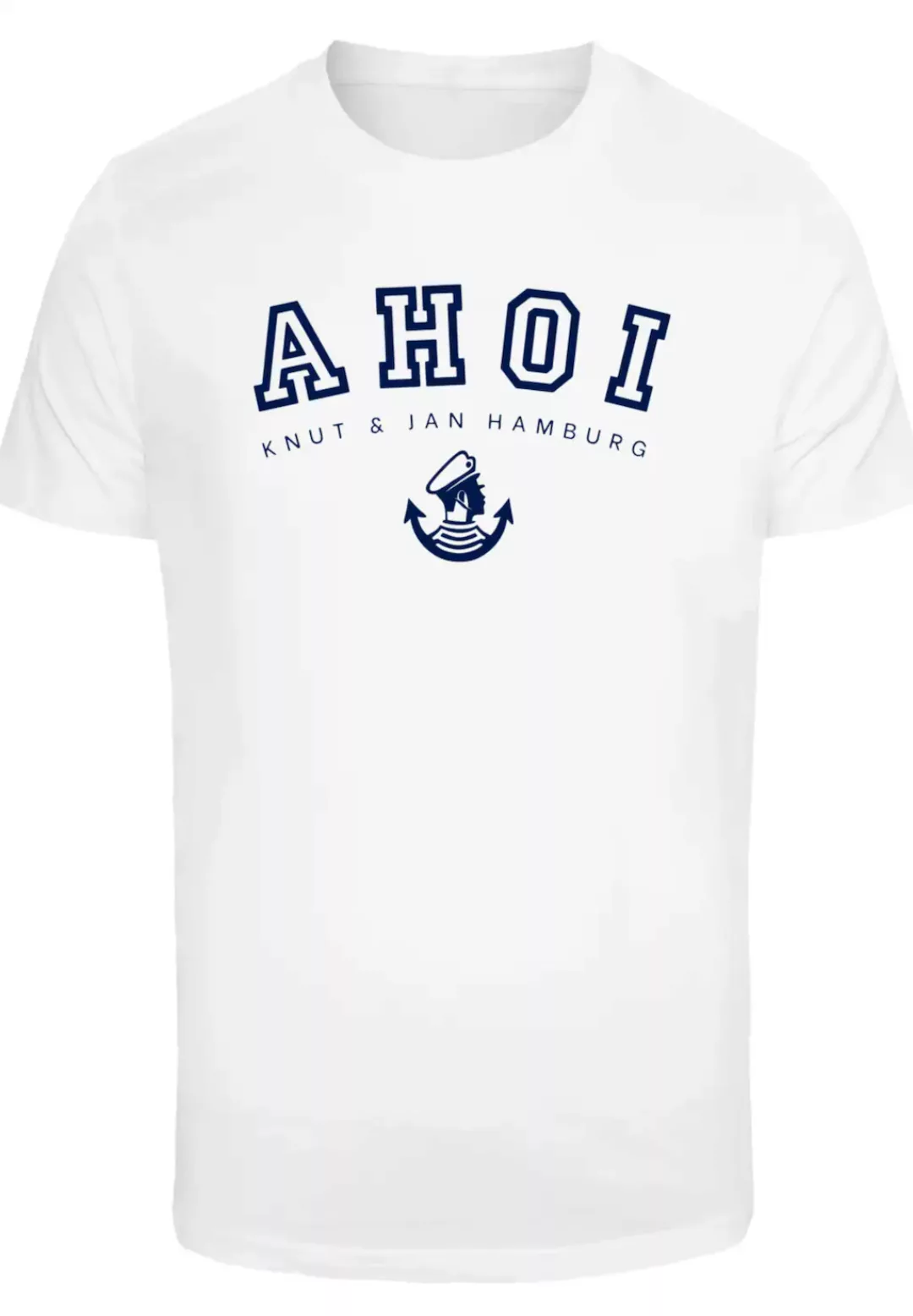 F4NT4STIC T-Shirt "AHOI Knut & Jan Hamburg", Print günstig online kaufen