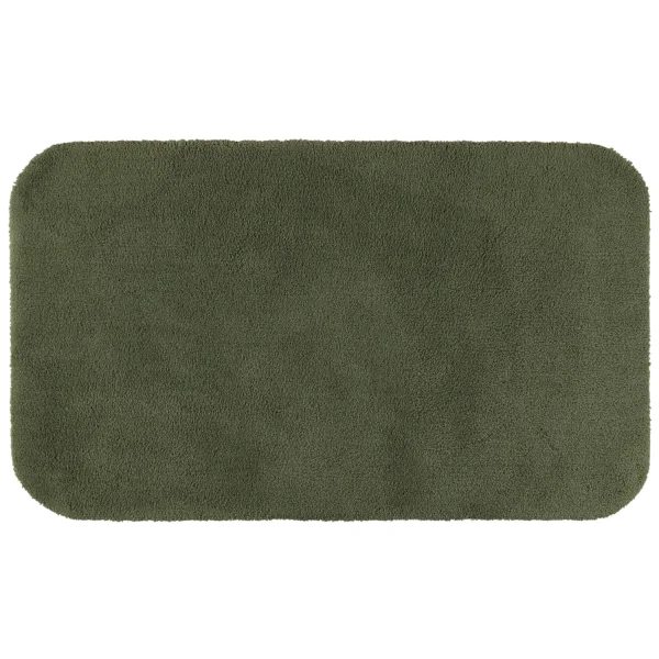 Rhomtuft - Badteppiche Aspect - Farbe: olive - 404 - 70x120 cm günstig online kaufen