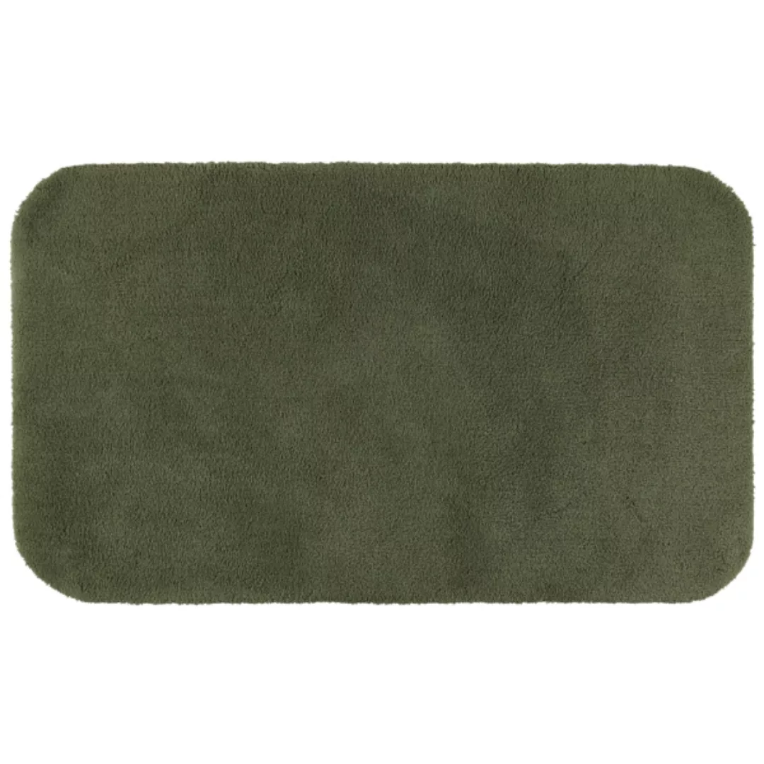 Rhomtuft - Badteppiche Aspect - Farbe: olive - 404 - 70x120 cm günstig online kaufen