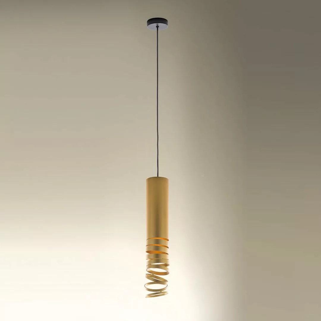 Artemide - Decomposé Light Sospensione Pendelleuchte - gold/H x Ø 74x9.8cm günstig online kaufen