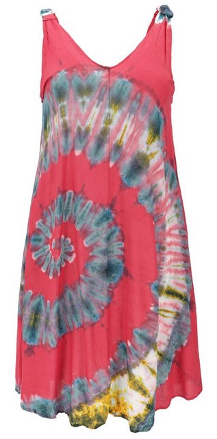 Guru-Shop Midikleid Batik Tunika, Hippie chic, Strandkleid,.. alternative B günstig online kaufen