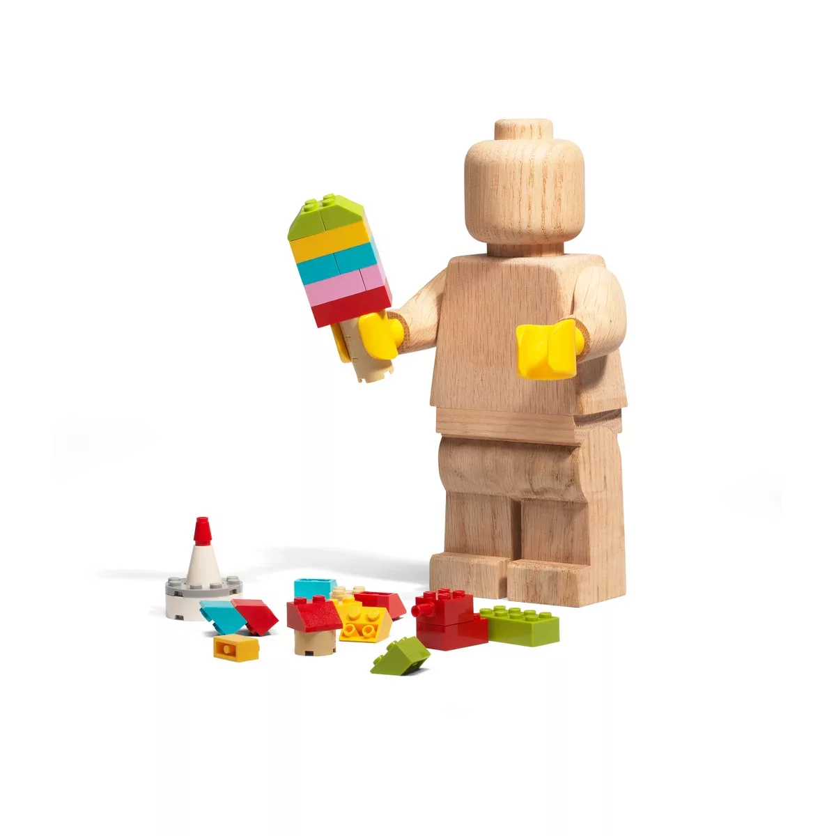 LEGO Mini Holzfigur Eiche geseift günstig online kaufen