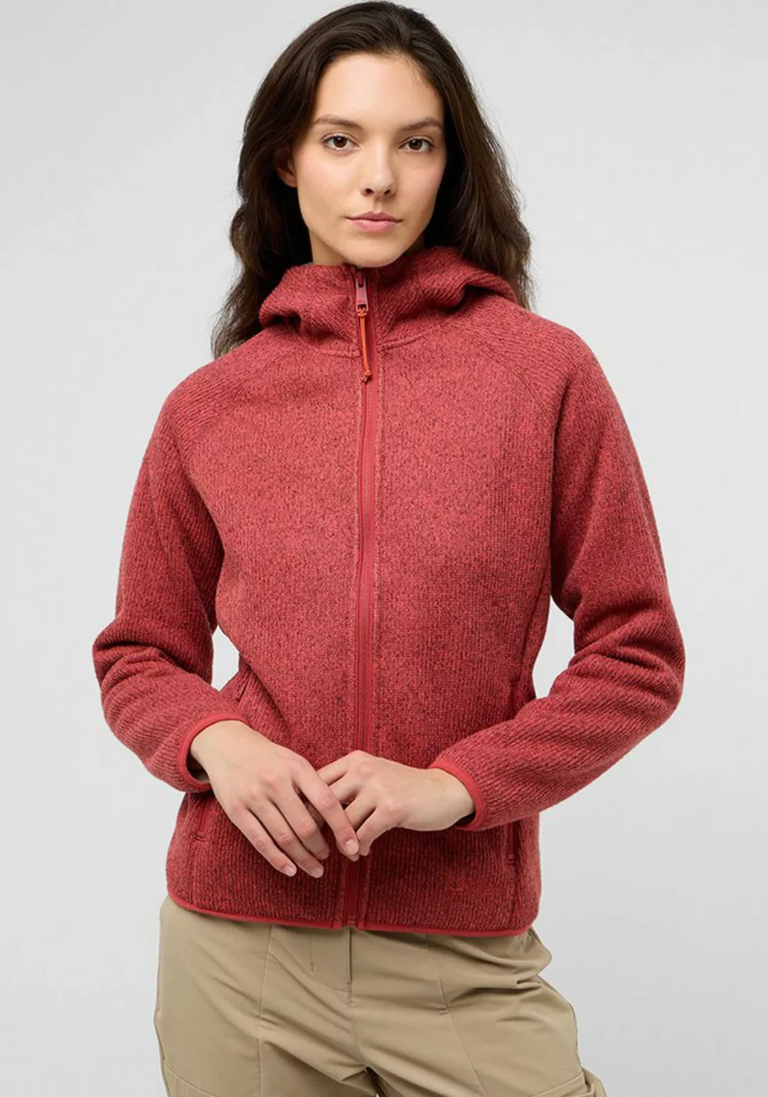 Jack Wolfskin Fleecejacke KAMINFEUER HOODED JKT W günstig online kaufen