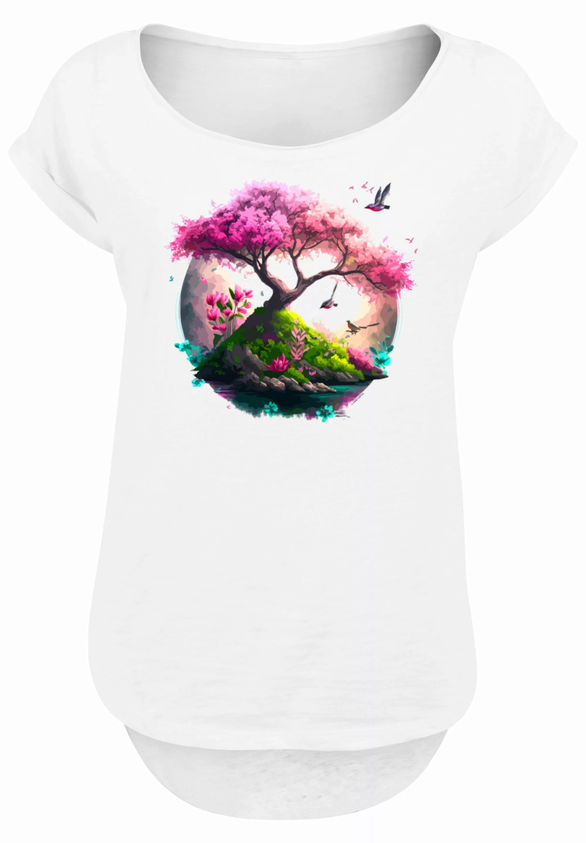 F4NT4STIC T-Shirt "Kirschblüten Baum", Print günstig online kaufen