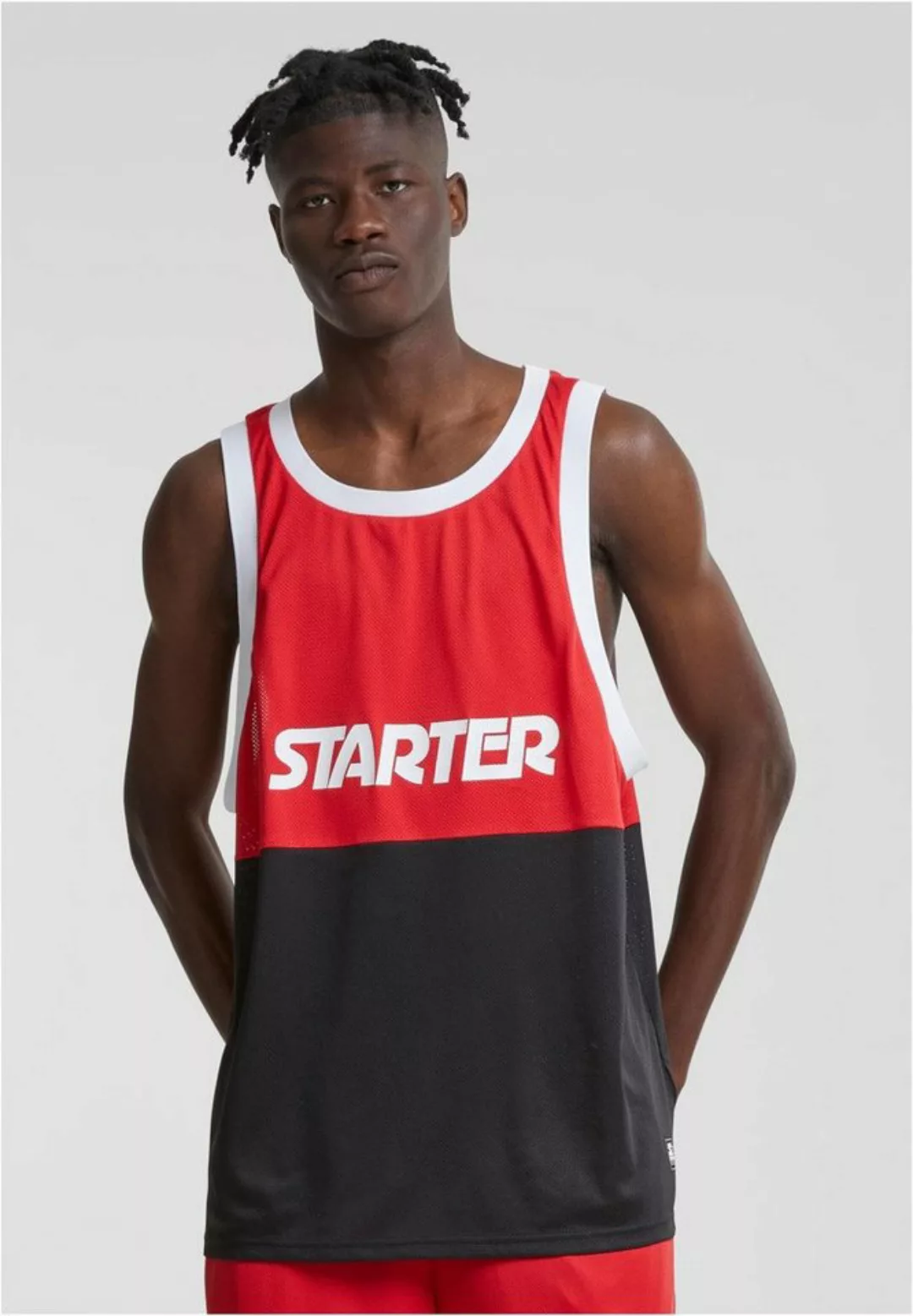 Starter Black Label Tanktop "Starter Black Label Herren Starter Split Mesh günstig online kaufen