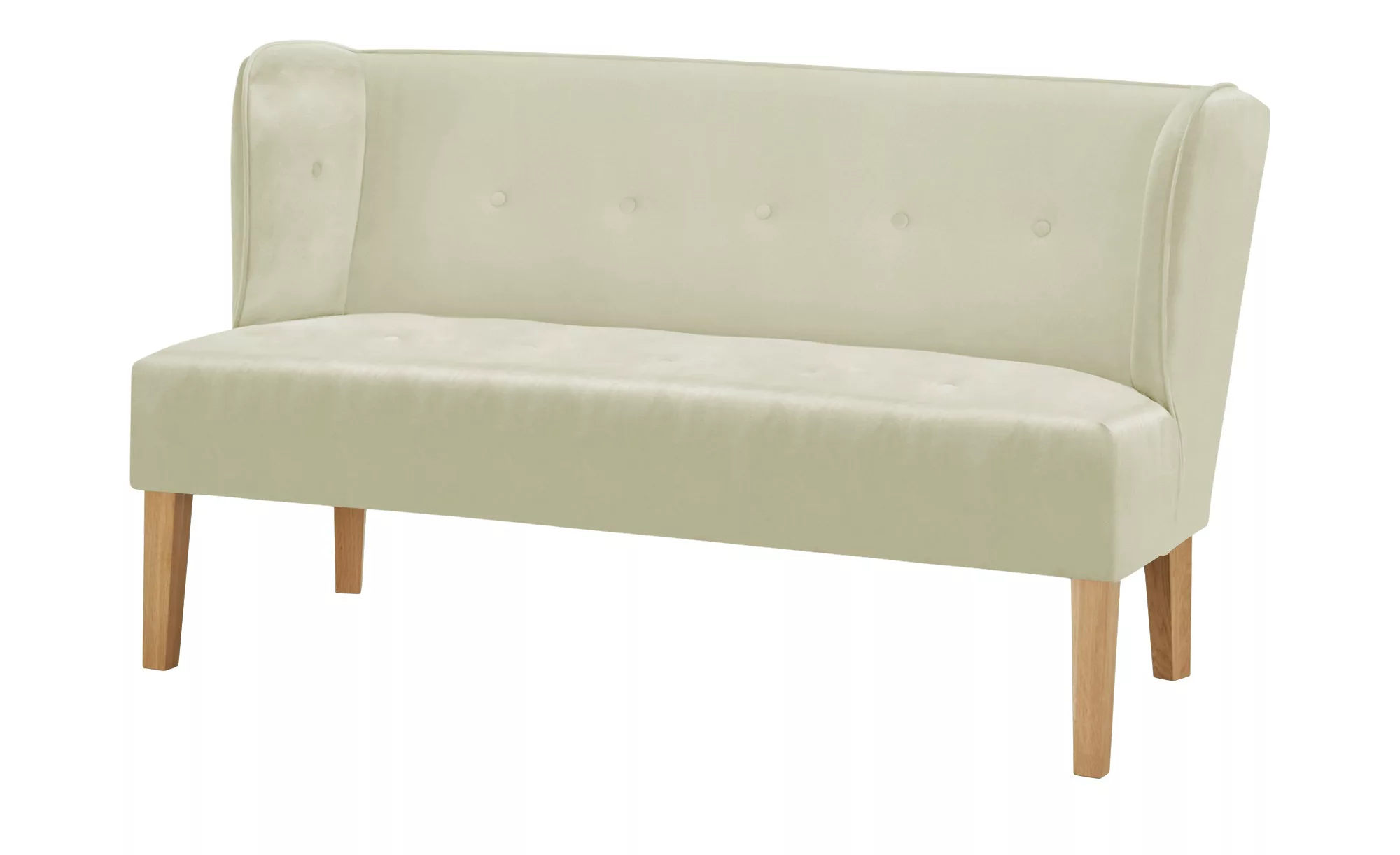 switch Küchensofa Samt  Astonia - beige - 180 cm - 88 cm - 74,5 cm - Bänke günstig online kaufen