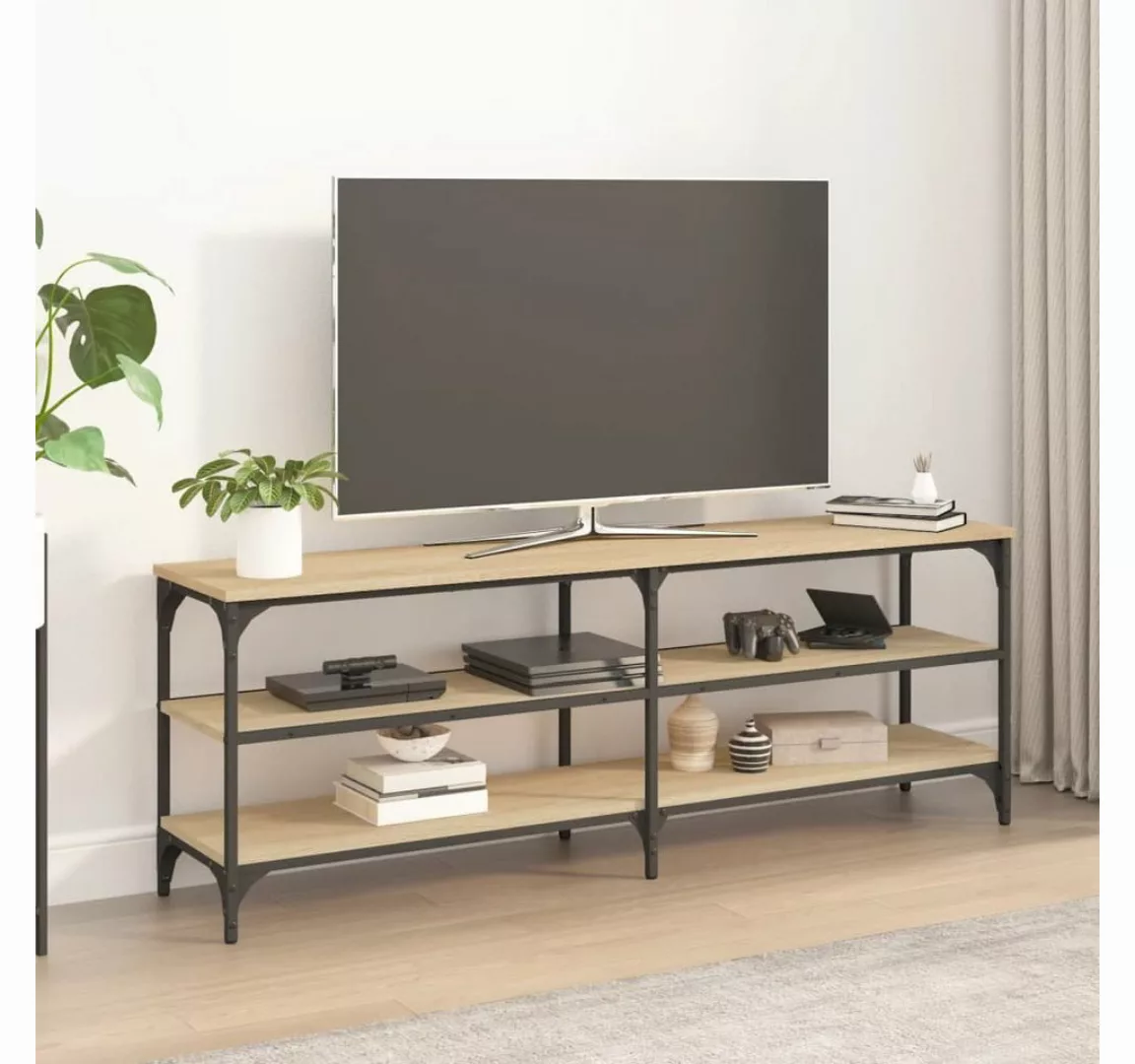 furnicato TV-Schrank Sonoma-Eiche 140x30x50 cm Holzwerkstoff günstig online kaufen