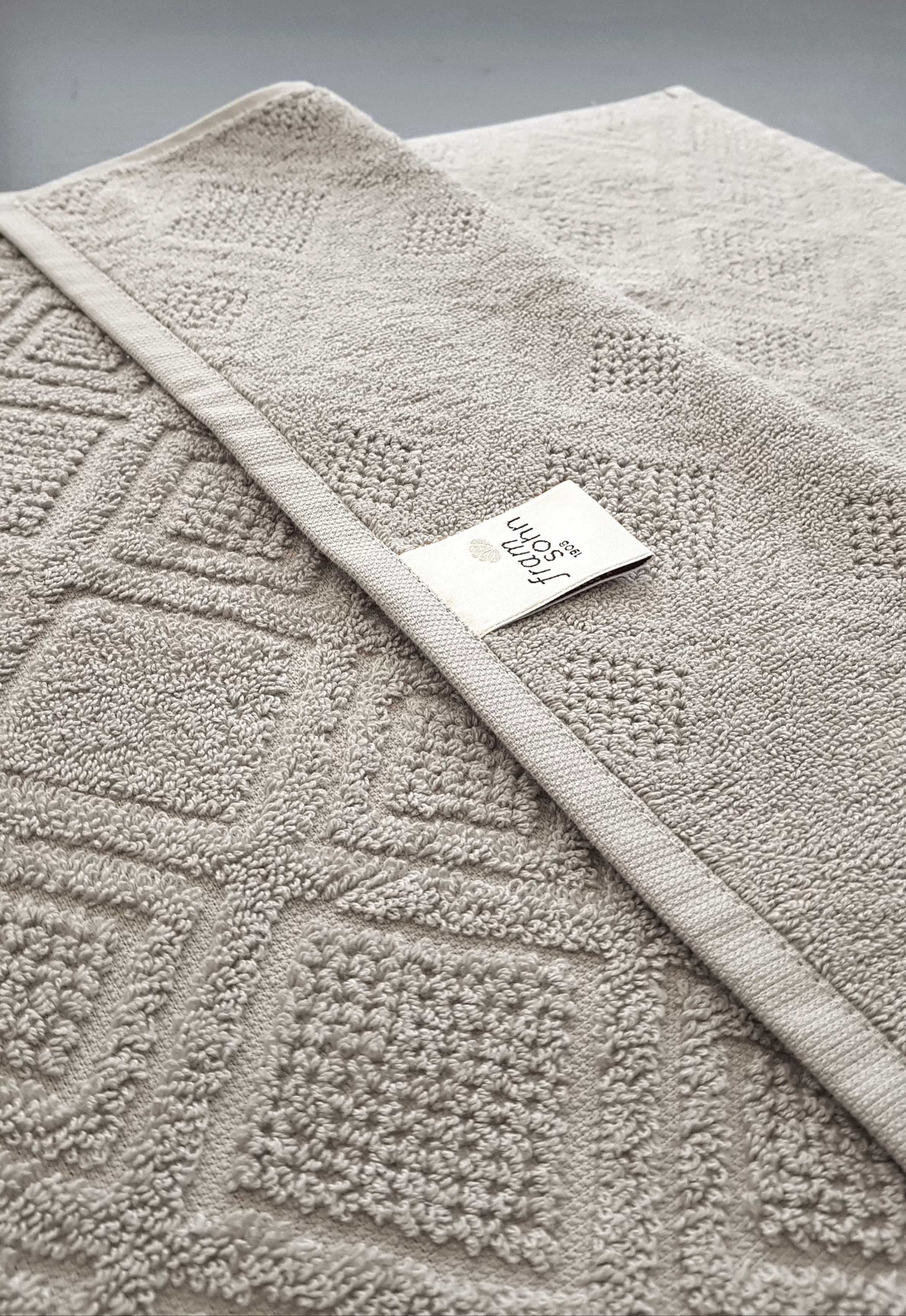 framsohn frottier Badetuch »Mosaik Duschtuch«, (1 St., Badetuch 75 x 150 cm günstig online kaufen