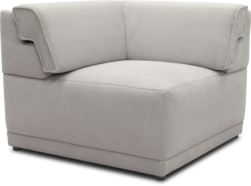 DOMO collection Sofa-Eckelement "800007", Rückenkissen aufstellbar, unendli günstig online kaufen