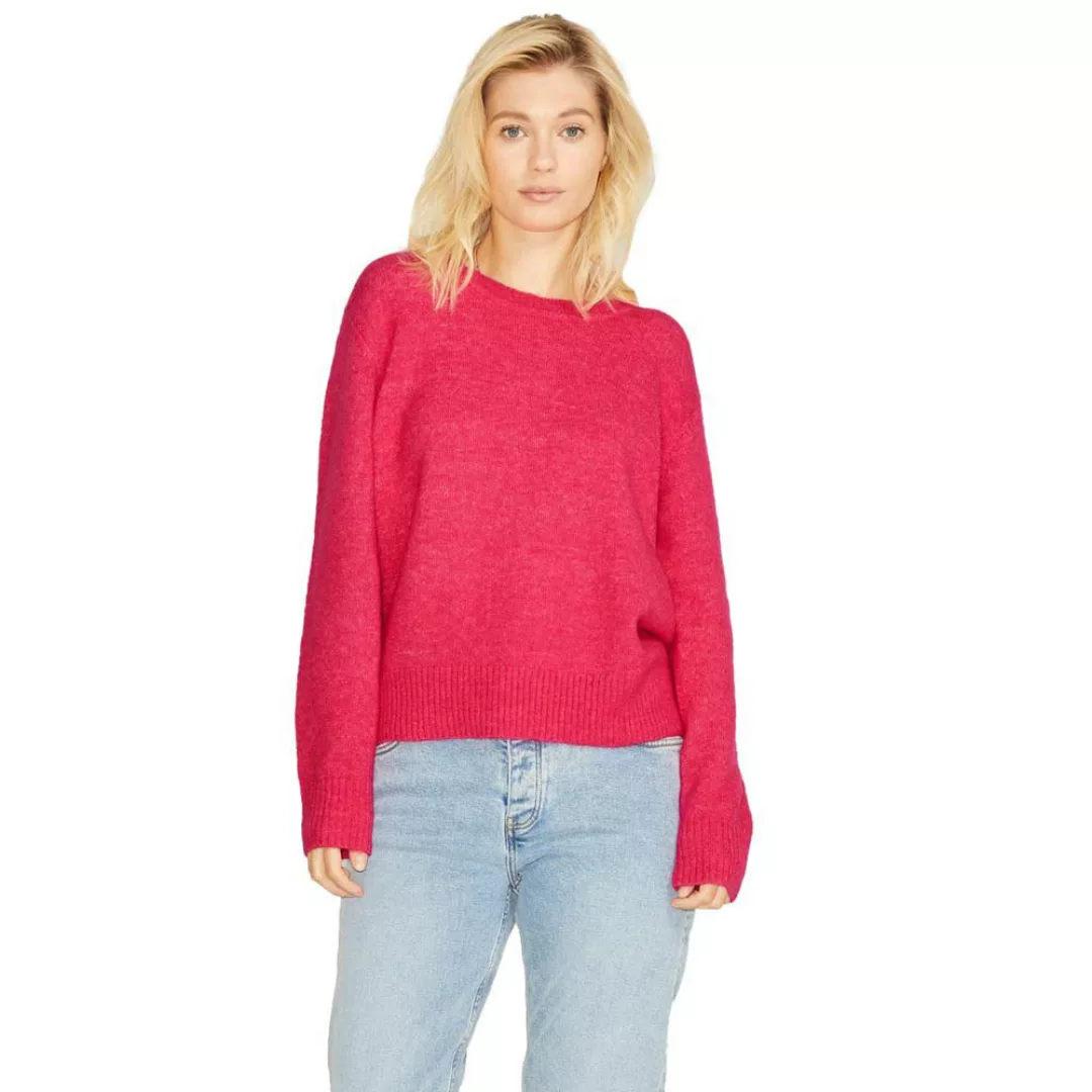 Jjxx Silje Upgrade Rundhalsausschnitt Sweater M Bright Rose günstig online kaufen