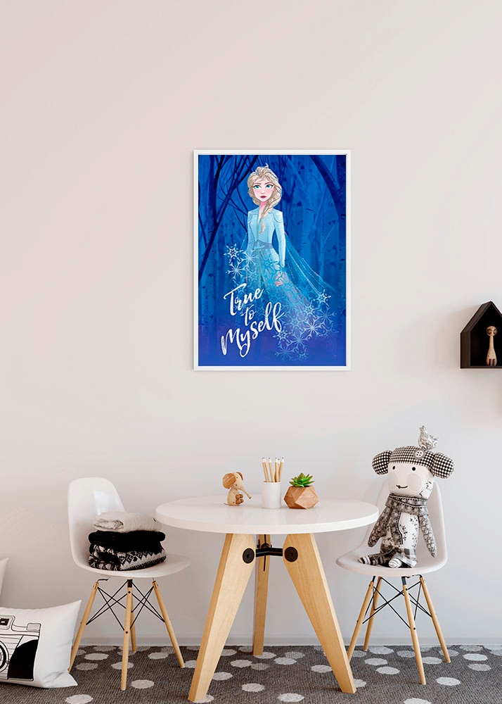 Komar Poster "Frozen 2 Elsa true to myself", Disney, (1 St.), Kinderzimmer, günstig online kaufen