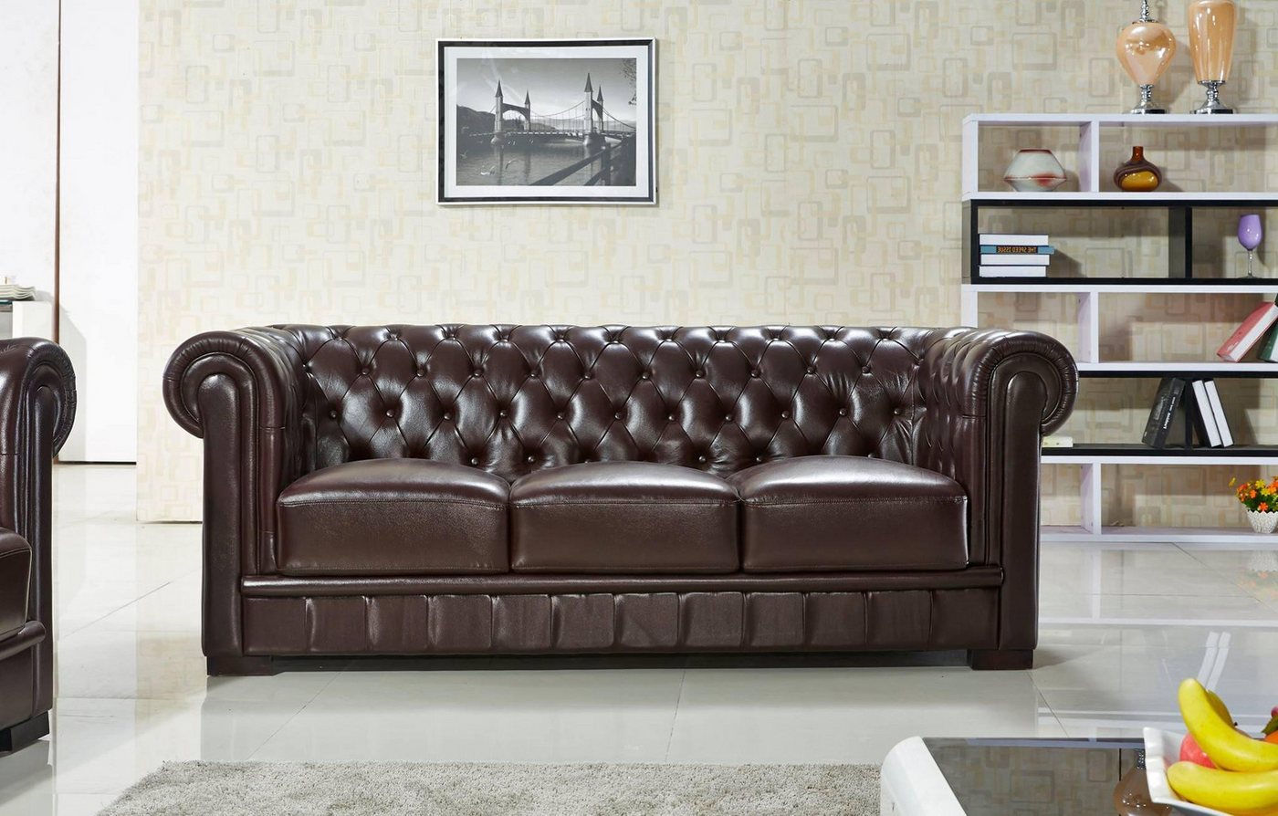 Xlmoebel Sofa 3-Sitzer Sofa Polsterung Design Moderne 3-Sitzer Sofas Cheste günstig online kaufen