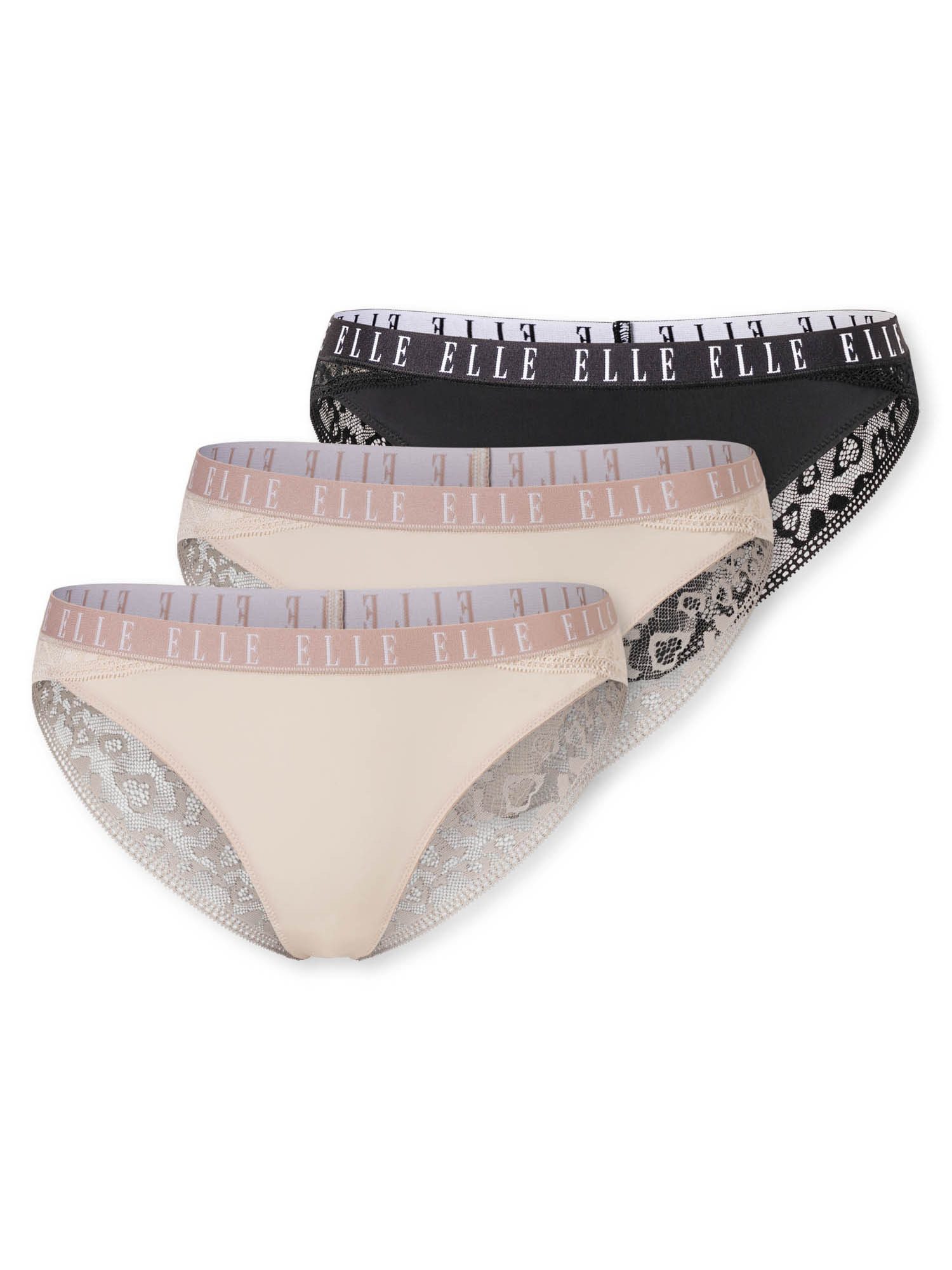 Elle Brasilslip ELLE LACE (3-St) rio-slip günstig online kaufen