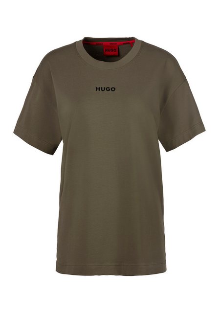 HUGO T-Shirt Linked T-Shirt mit HUGO Aufdruck günstig online kaufen