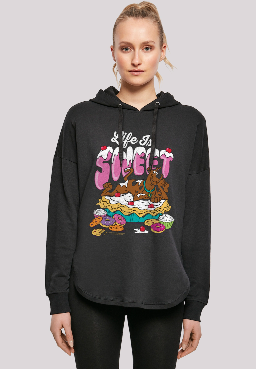 F4NT4STIC Kapuzenpullover "Scooby Doo Life Is Sweet", Print günstig online kaufen