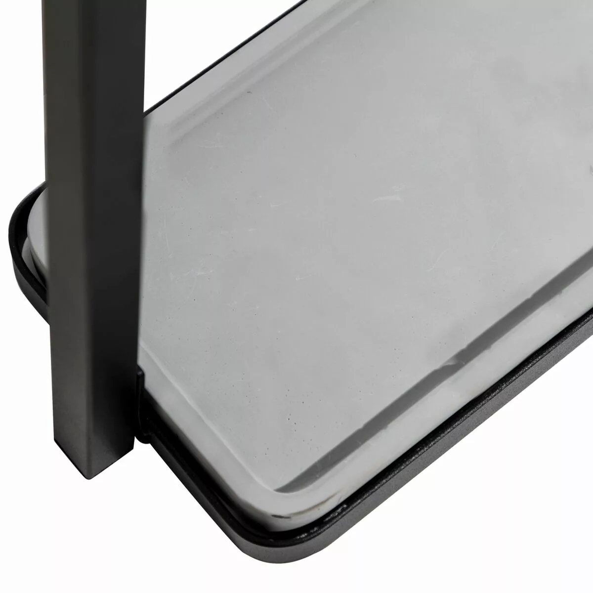 Garderobe 37 X 37 X 170 Cm Schwarz Metall Industriell günstig online kaufen