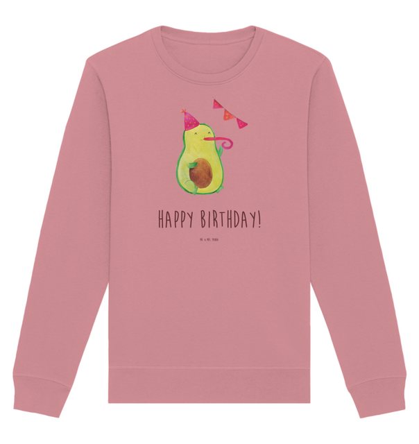 Mr. & Mrs. Panda Longpullover Größe XL Avocado Geburtstag - Canyon Pink - G günstig online kaufen