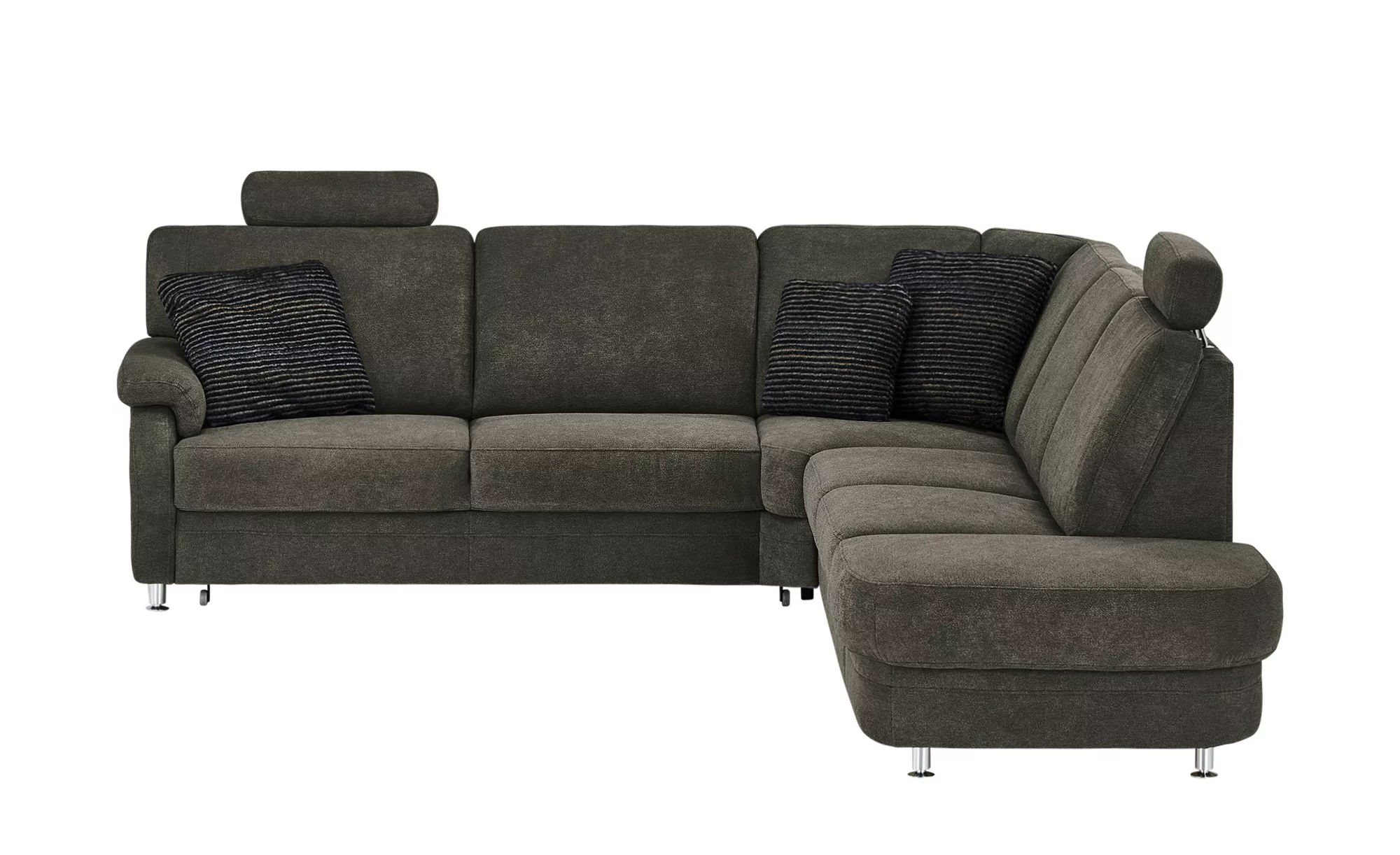 meinSofa Ecksofa  Ole-S - grau - 269 cm - 91 cm - 287 cm - Polstermöbel > S günstig online kaufen