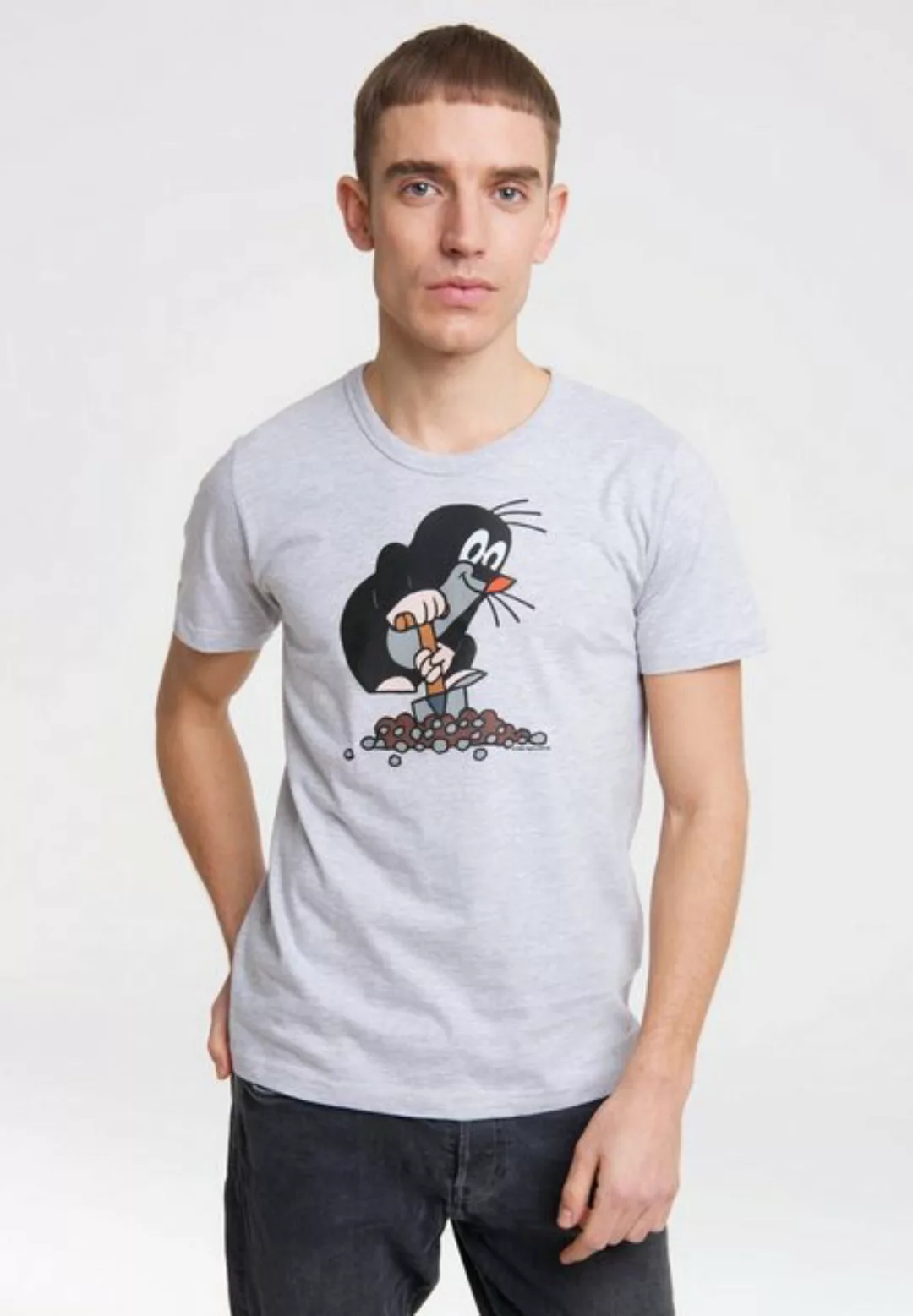 LOGOSHIRT T-Shirt Der kleine Maulwurf mit lizenzierten Originaldesign günstig online kaufen