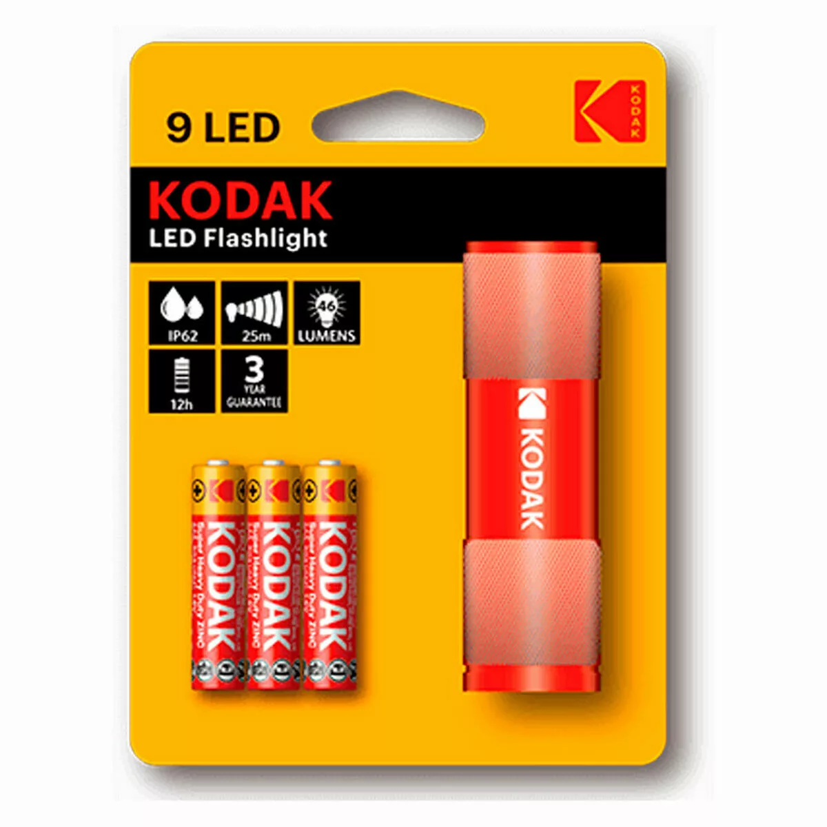 Taschenlampe Led Kodak  9led Rot günstig online kaufen