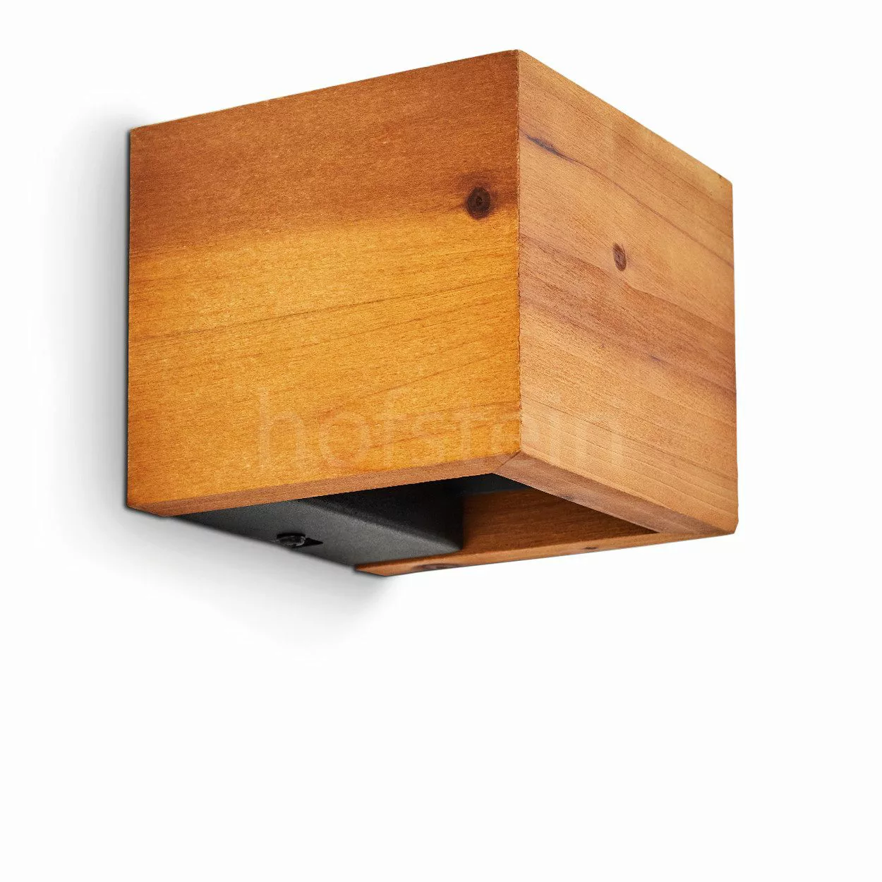 hofstein Wandleuchte »Cortignano« Wandlampe aus Holz/Metall günstig online kaufen