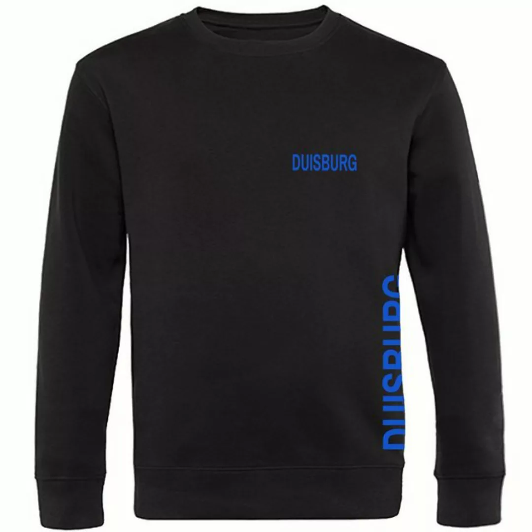 multifanshop Sweatshirt Duisburg - Brust & Seite - Pullover günstig online kaufen