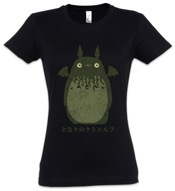 Urban Backwoods Print-Shirt Cthulhu XV Damen T-Shirt H. P. Lovecraft Miskat günstig online kaufen