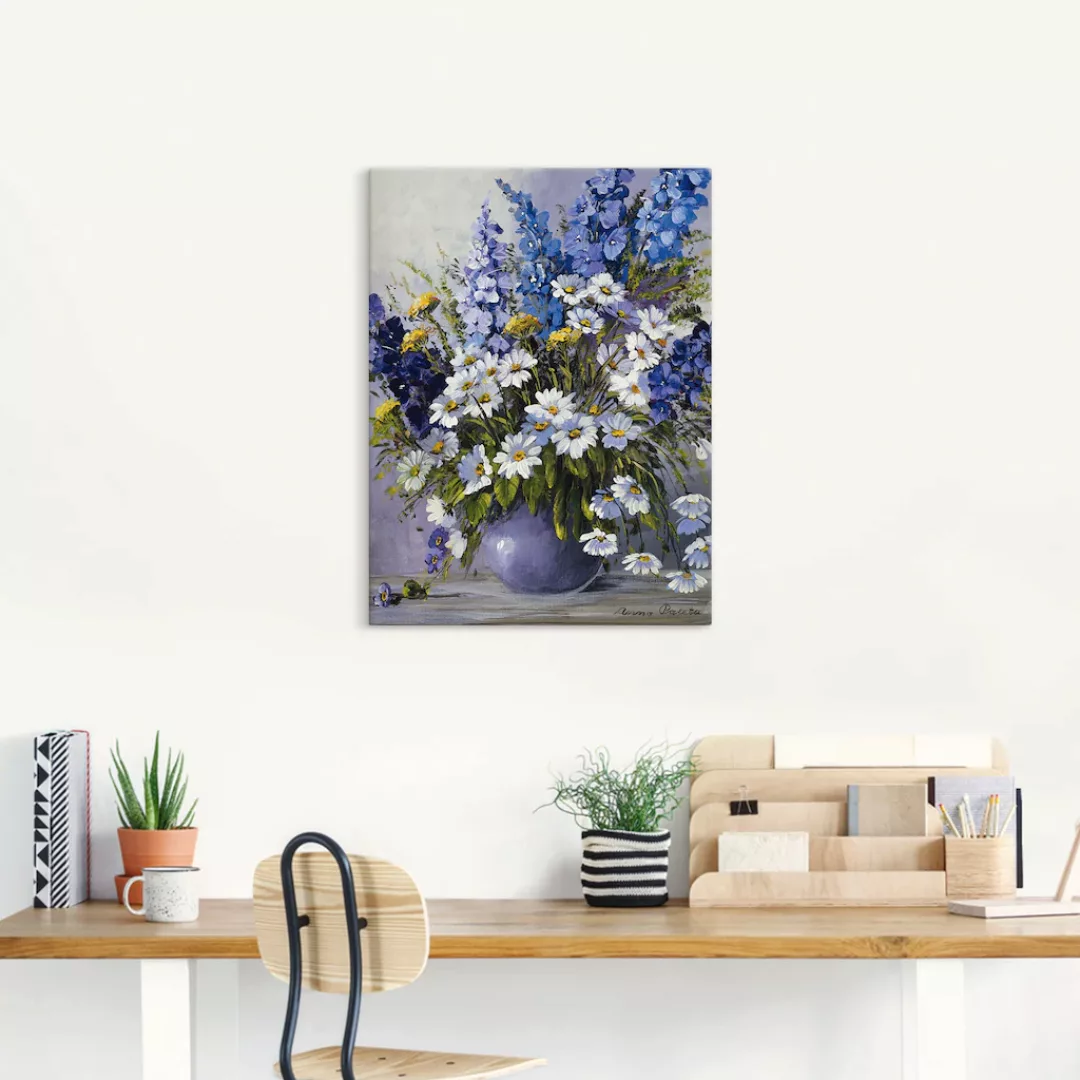 Artland Wandbild "Rittersporn", Blumen, (1 St.) günstig online kaufen