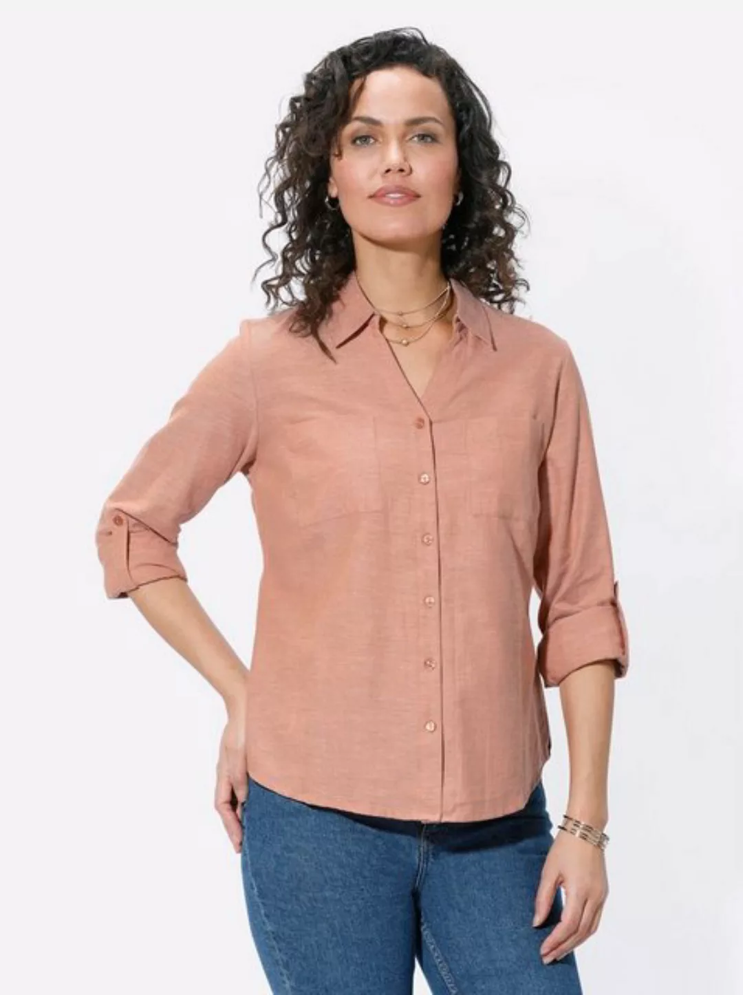 Witt Klassische Bluse Flanell-Bluse günstig online kaufen