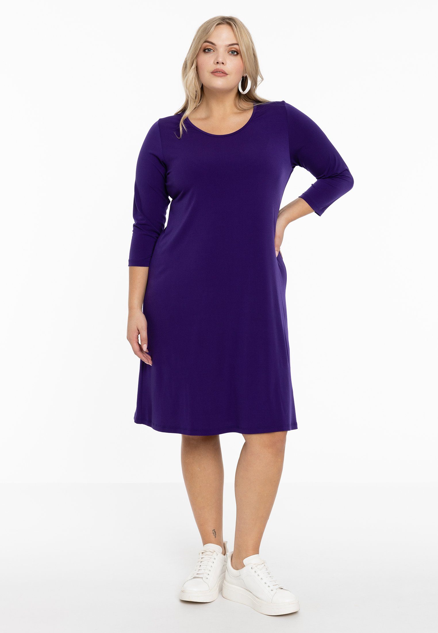 YOEK A-Linien-Kleid Damen Kleid Große Größen günstig online kaufen