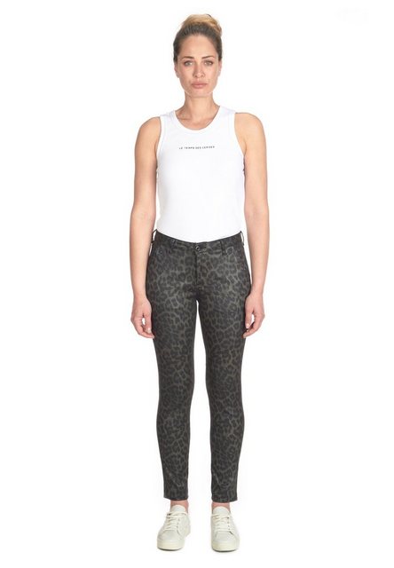 Le Temps Des Cerises Slim-fit-Jeans "FLEXY", im stylischen Animal-Design günstig online kaufen