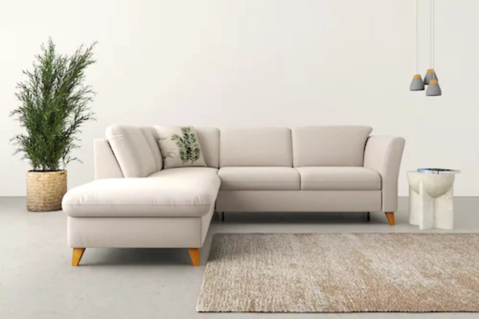 Home affaire Ecksofa "Trelleborg L-Form" günstig online kaufen