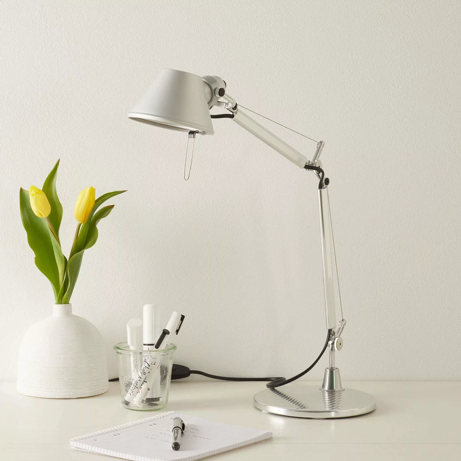 Artemide Tolomeo Micro Tischleuchte, alu günstig online kaufen