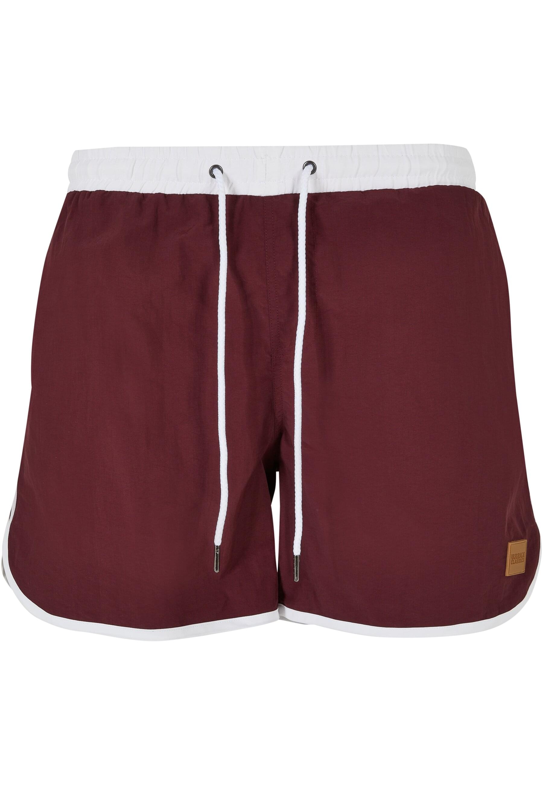 URBAN CLASSICS Badeshorts "Urban Classics Herren Retro Swimshorts" günstig online kaufen