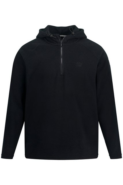 JP1880 Sweatshirt Fleece-Hoodie Kapuze halber Zipper günstig online kaufen