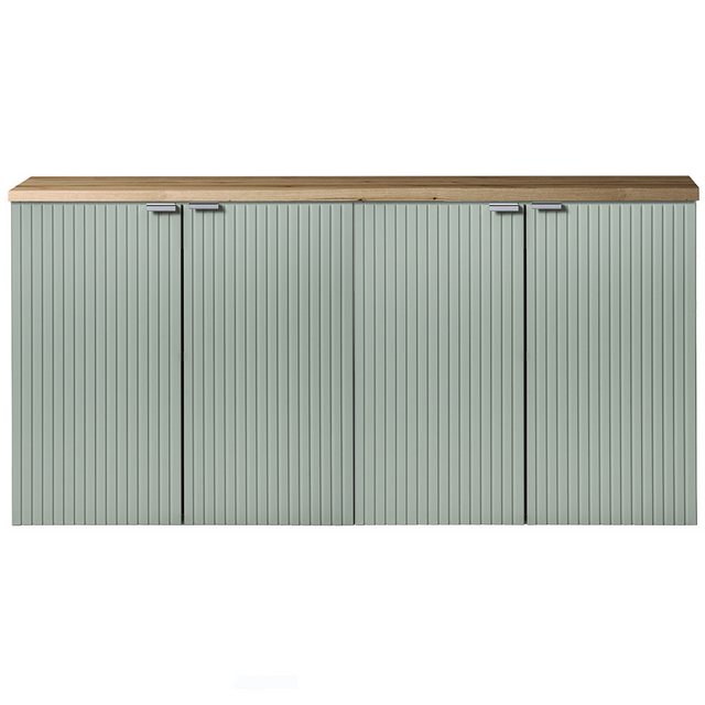 Lomadox Unterschrank NEWPORT-56-GREEN Waschtisch Doppelwaschtisch 120cm, gr günstig online kaufen