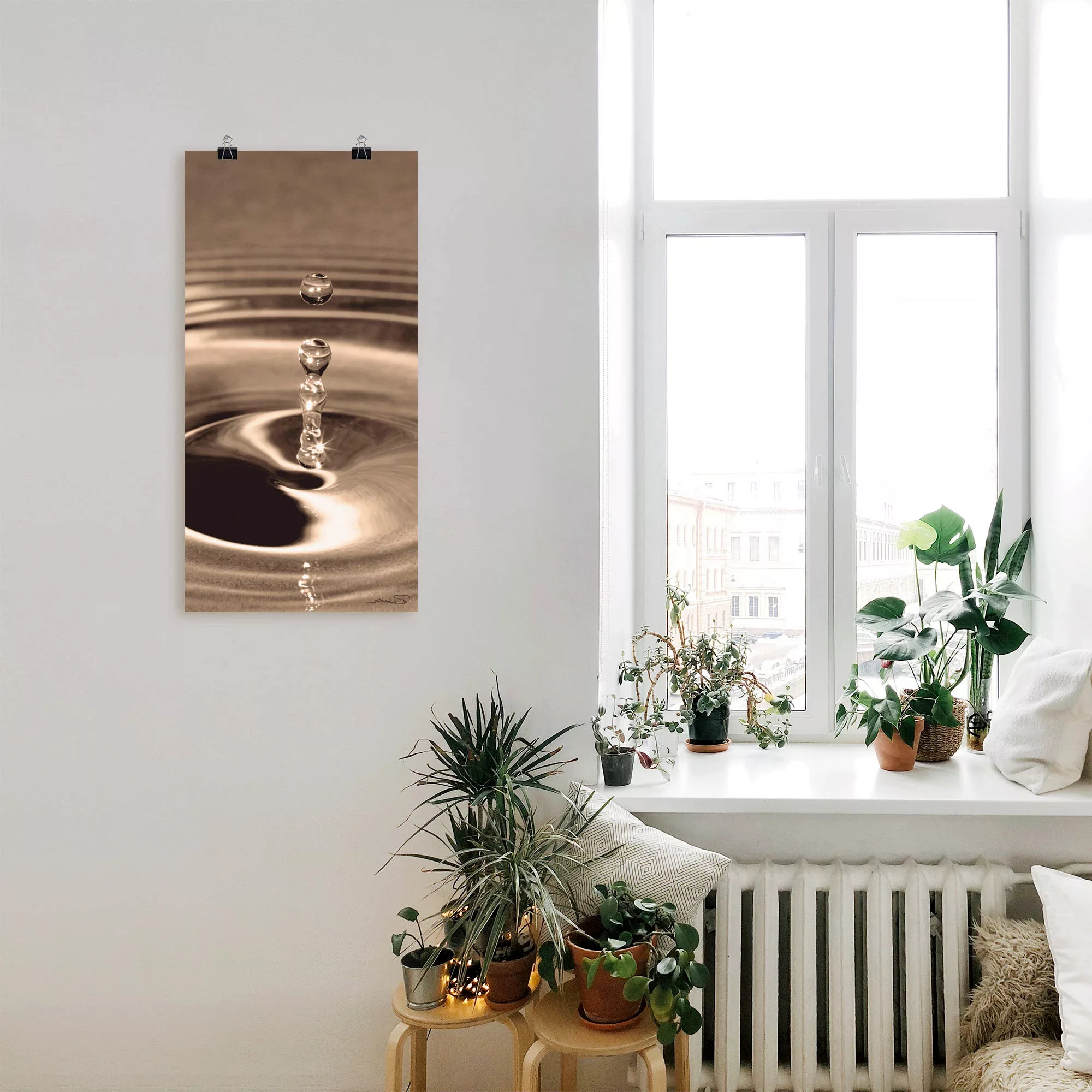 Artland Wandbild "Die Elemente: Wasser", Zen Bilder, (1 St.), als Alubild, günstig online kaufen
